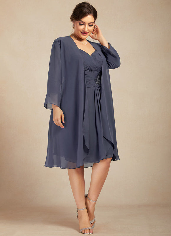 Robe Chic Chic Mousseline Paillettes - gallery 8
