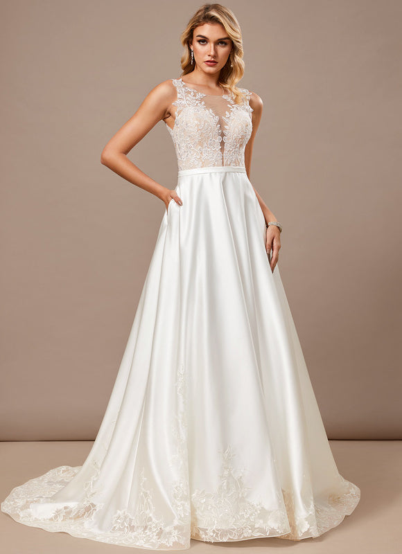 Robe Chic Satinée Fleurie - gallery 3