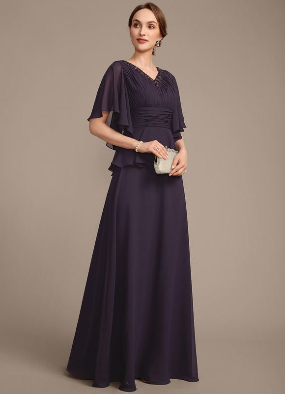 Robe Chic Plissée Améthyste - gallery 5