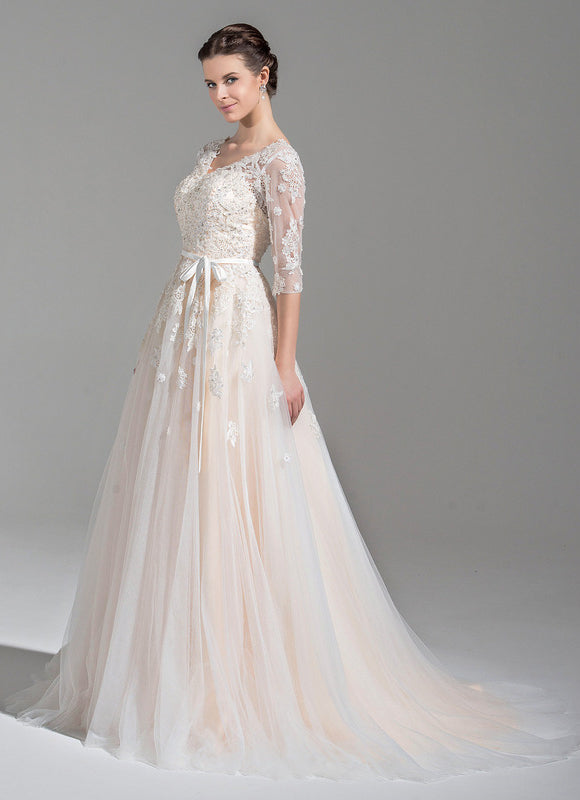 Robe Chic Étoile De Dentelle - gallery 3