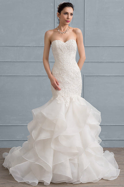 Robe Chic Sirène Organza - gallery 3