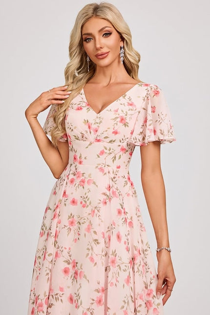 Robe Chic Fluide Bleu Nuit - gallery 4
