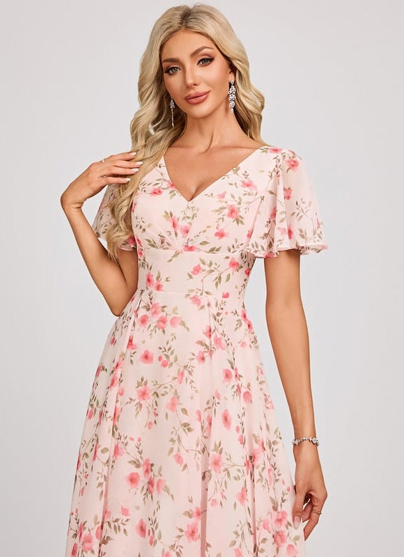 Robe Chic Fluide Bleu Nuit - gallery 4