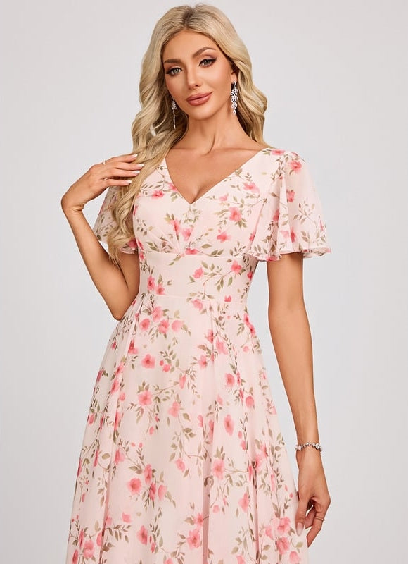 Robe Chic Fluide Bleu Nuit - gallery 4