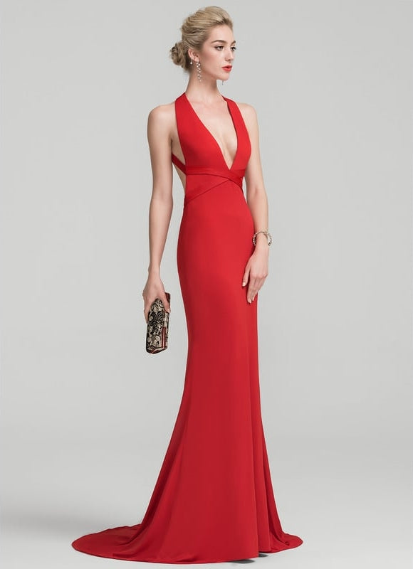 Robe Rouge Moulante Chic