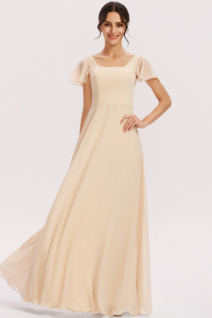 Robe Chic Longue Verte Raffinée - gallery 4