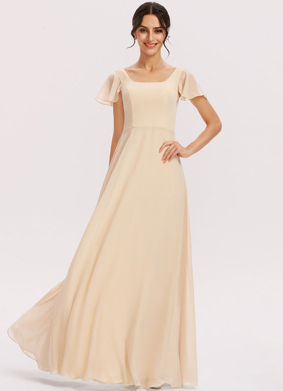 Robe Chic Longue Verte Raffinée - gallery 4