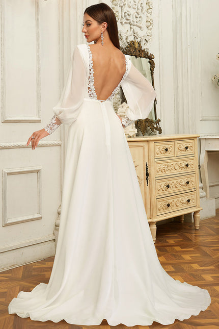 Robe Chic De Mariée Lumineuse - gallery 3