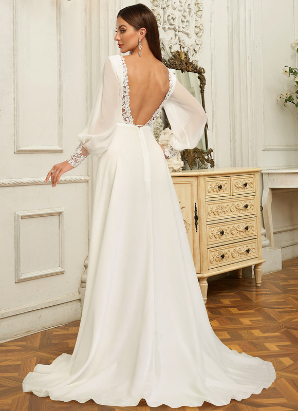 Robe Chic De Mariée Lumineuse - gallery 3