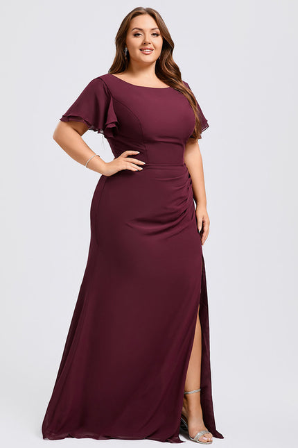 Robe Chic Flottante Bordeaux - gallery 6
