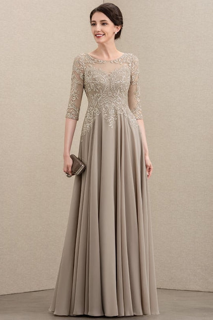 Robe Chic Violette Brodée - gallery 2