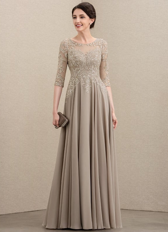 Robe Chic Violette Brodée - gallery 2