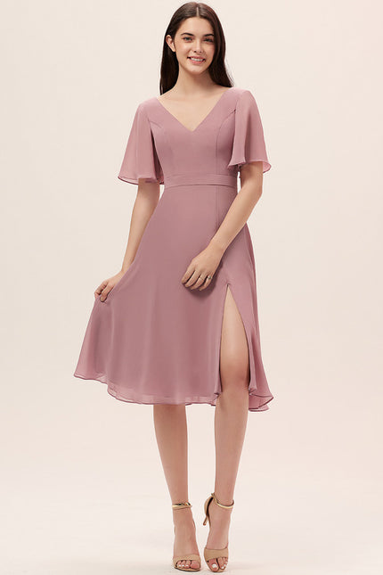 Robe Chic Chiffon Rosé - gallery 3