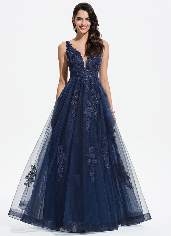 Robe Chic Bleue Étoilée - gallery 1