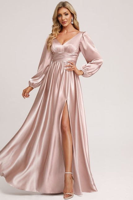 Robe Portefeuille Longue Chic - gallery 3
