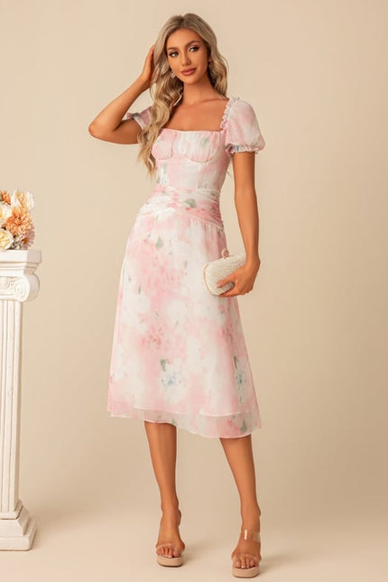 Robe Chic Fleurie Douce - gallery 1