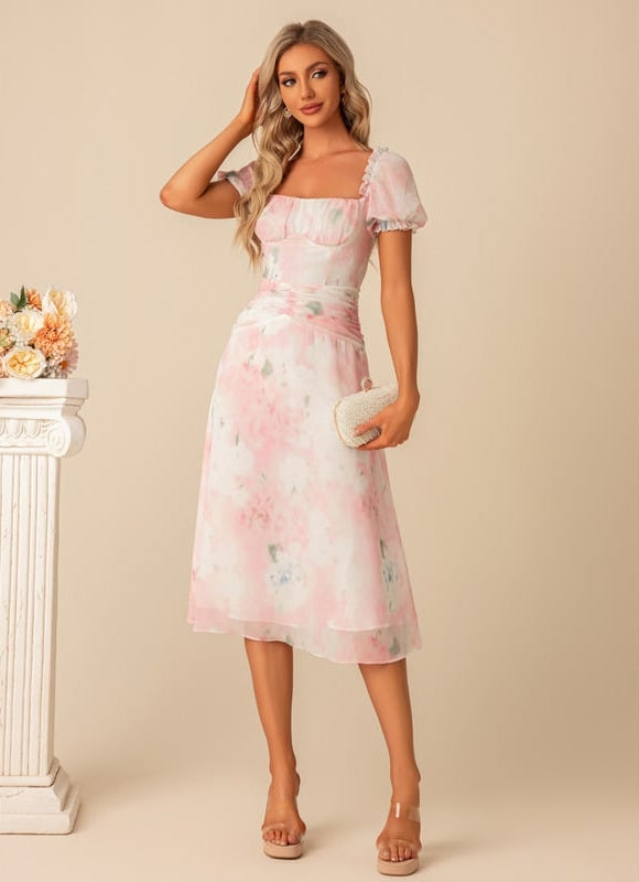 Robe Chic Fleurie Douce - gallery 1