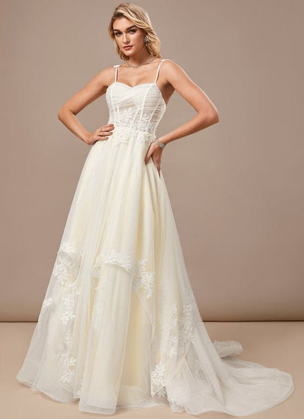 Robe Chic Tulle Ivoire