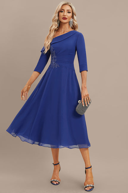 Robe Chic Chic Asymétrique Éclat - gallery 3