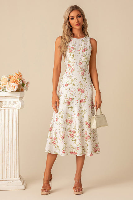 Robe Chic Florale Élégante - gallery 8