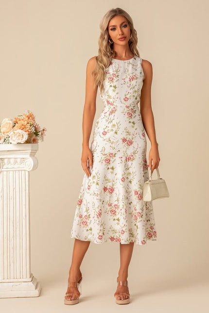 Robe Chic Florale Éclatante - gallery 8