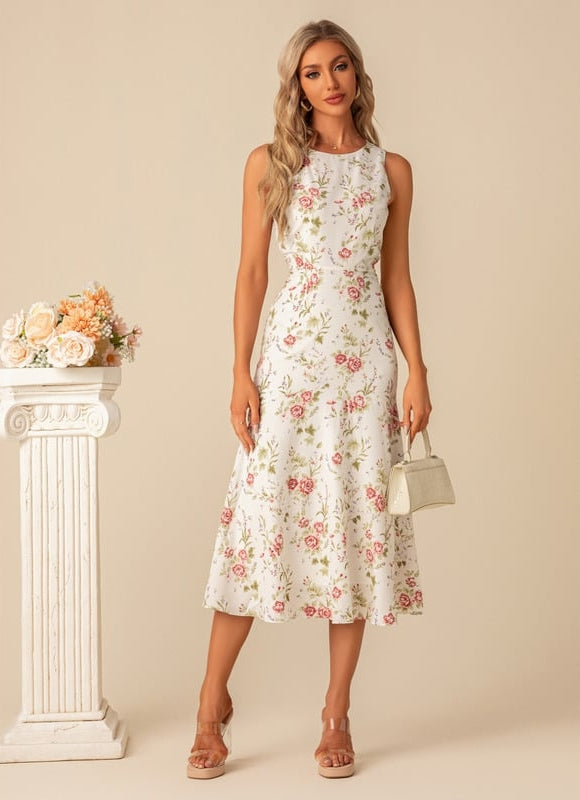 Robe Chic Florale Éclatante - gallery 8