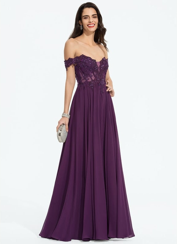 Robe Chic Sérénade Améthystine - gallery 2