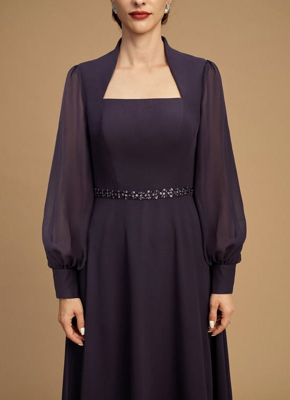 Robe Chic Châtaigne Élégante - gallery 3