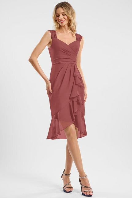 Robe Chic Mousseline Volants