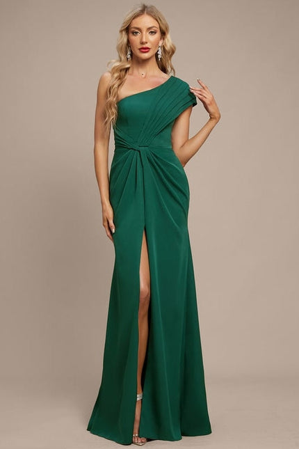 Robe Chic Éclat Vert Émeraude