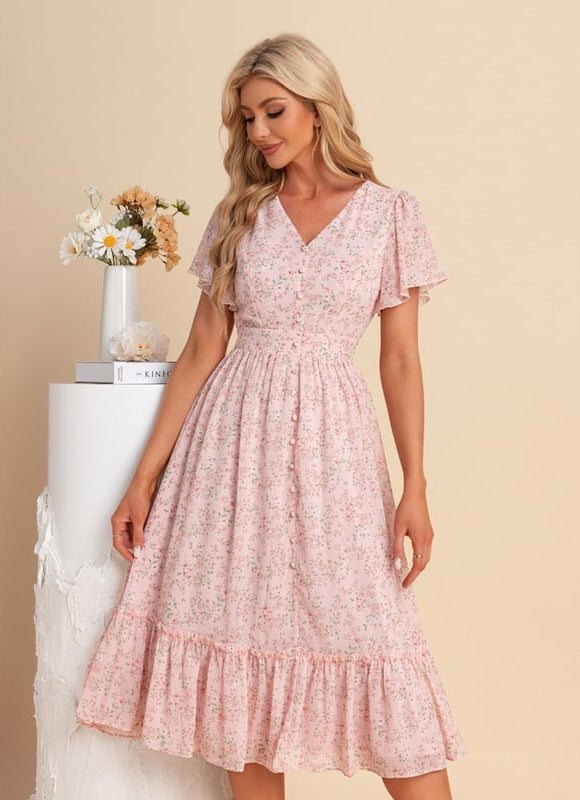 Robe Bohème Chic Mi Longue - gallery 6
