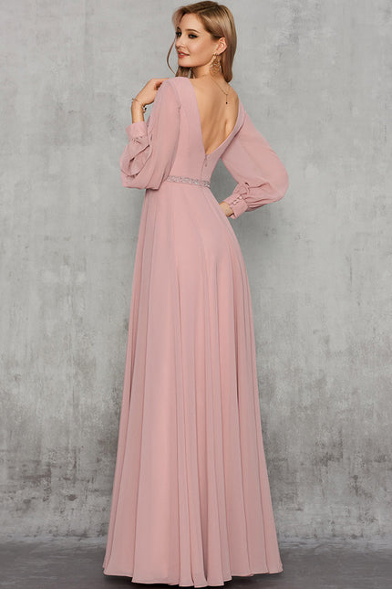 Robe En Soie Chic Pour Mariage - gallery 4