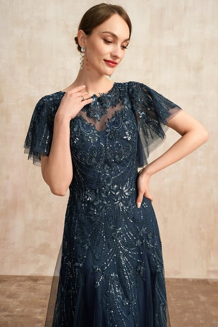 Robe Chic Étoilée Marine - gallery 6