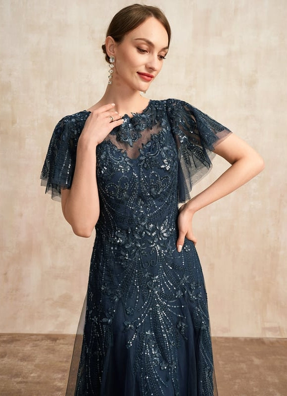 Robe Chic Étoilée Marine - gallery 6