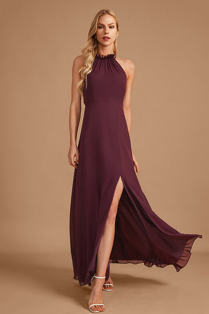Robe Chic Col Montant Évasée - gallery 1