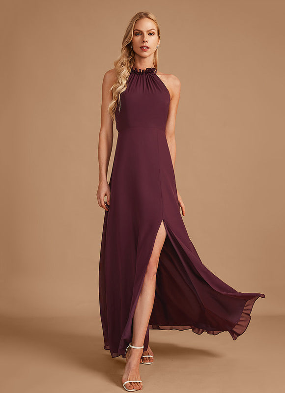 Robe Chic Col Montant Évasée - gallery 1