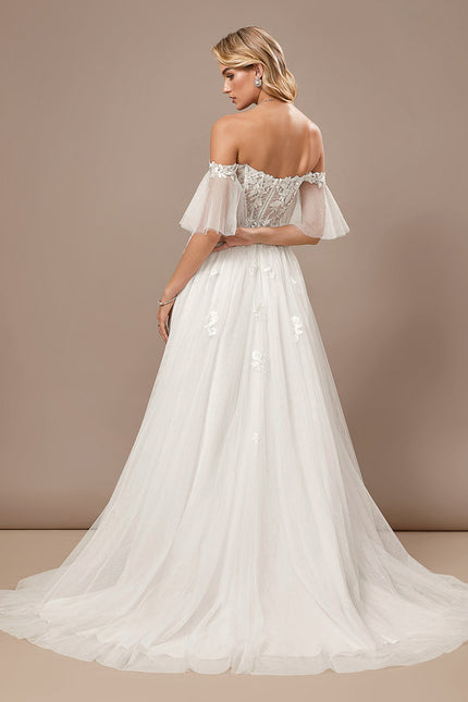 Robe Chic Mariée Tulle Étoilé - gallery 5