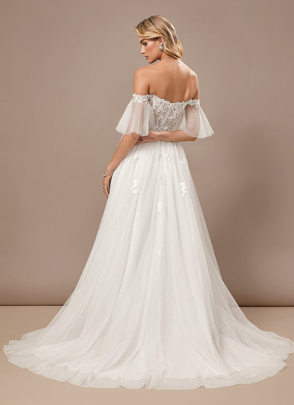 Robe Chic Mariée Tulle Étoilé - gallery 5