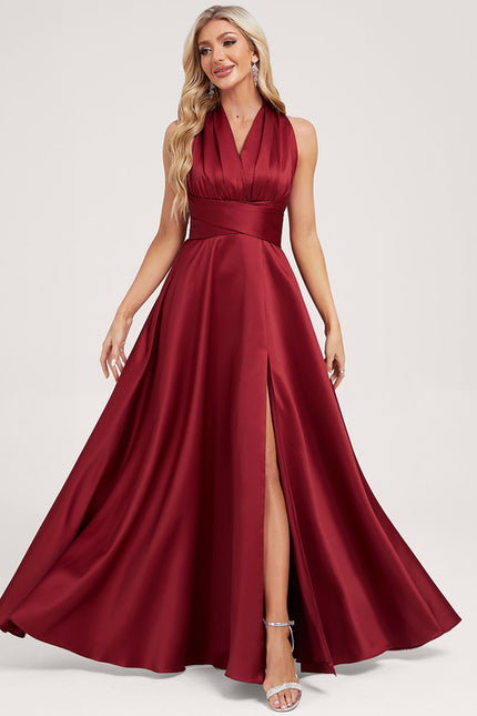 Robe Chic Longue Décolleté Croisé - gallery 7