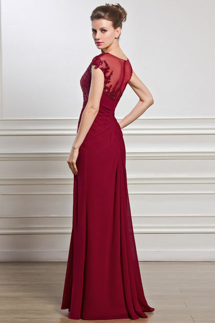 Robe Chic Élégance Rubis - gallery 1