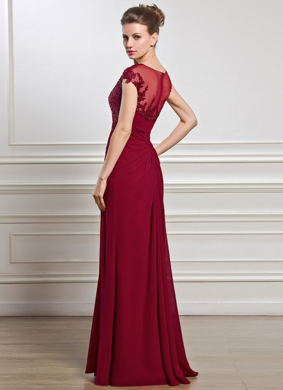Robe Chic Élégance Rubis - gallery 1