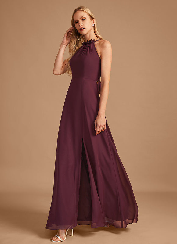 Robe Chic Col Montant Évasée - gallery 3