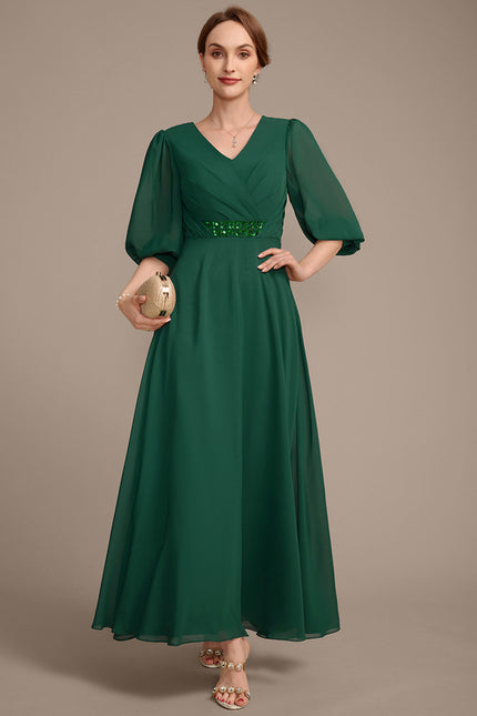 Robe Chic Mère Émeraude - gallery 1