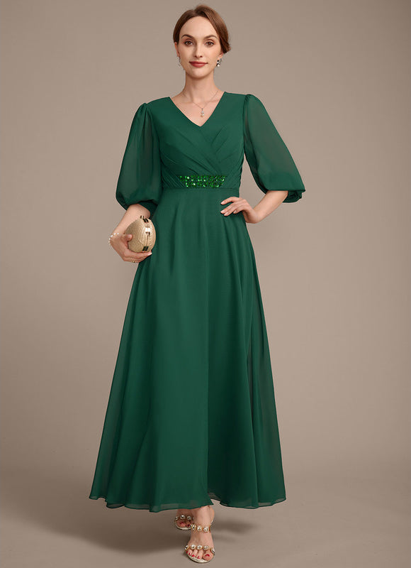 Robe Chic Mère Émeraude - gallery 1