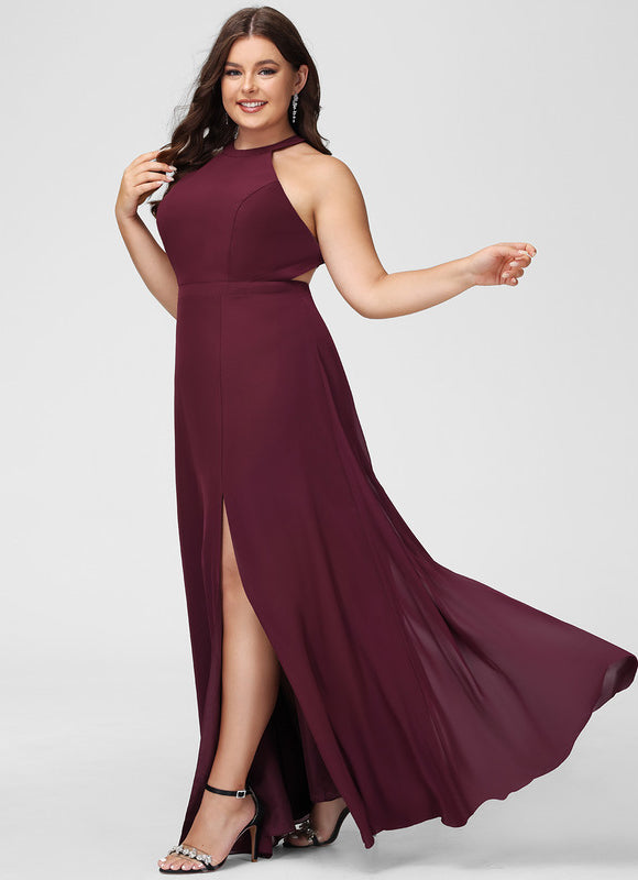 Robe Chic Col Montant Évasée - gallery 9