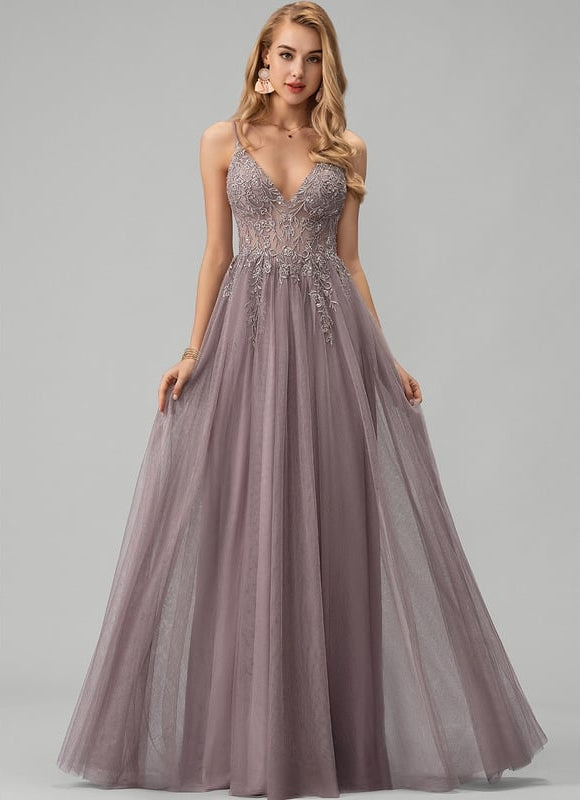 Robe Chic Élégance Tulle Sophistiquée - gallery 4