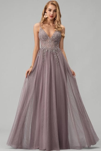 Robe Chic Élégance Tulle Sophistiquée - gallery 4