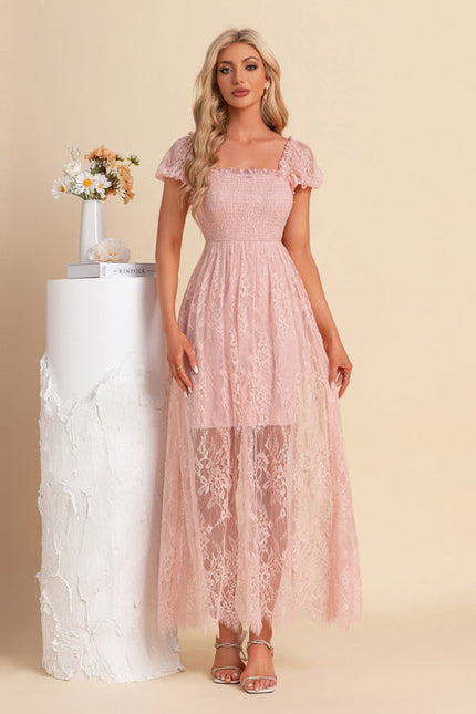 Robe Chic Maxi Rosée - gallery 6