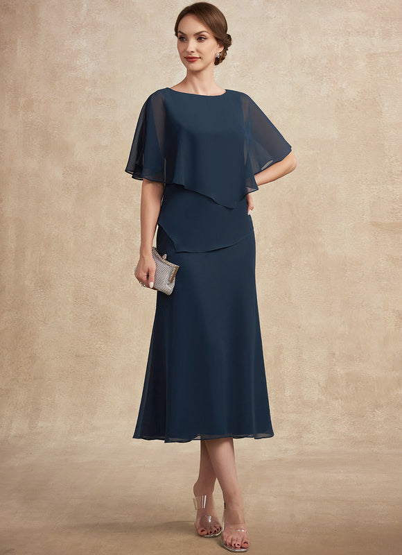 Robe Chic Élégance Marine Fluidité - gallery 6