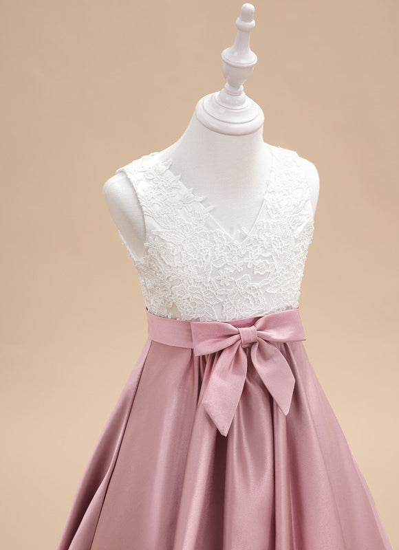 Robe Chic Satinée Enfant - gallery 6